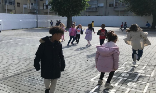 Visita à Escola das Chãs