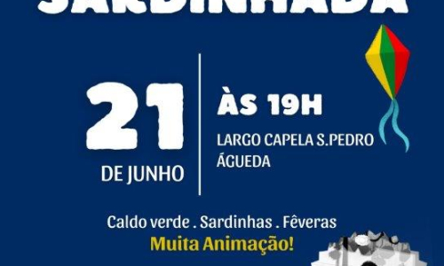 Sardinhada - 21 de junho às 19h